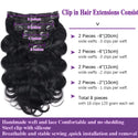 Body Wave Clip in Hair Extensions
