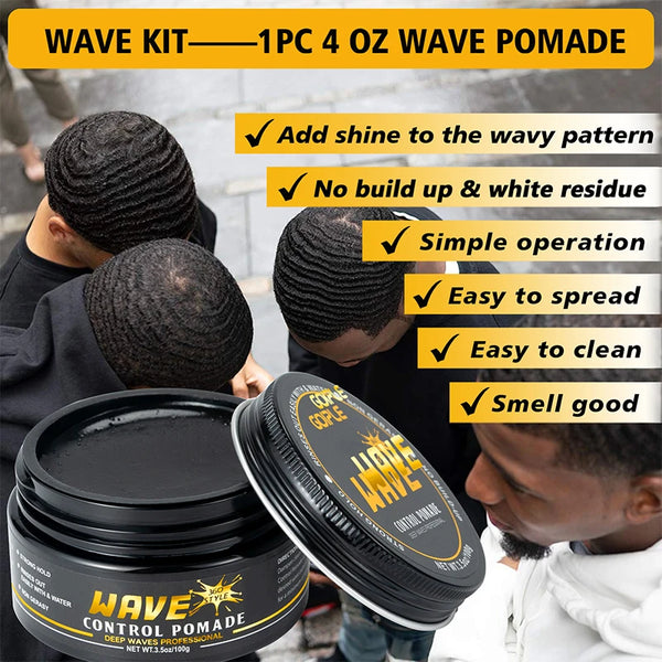 Deep Waves Pomade for Men With Cap Kit