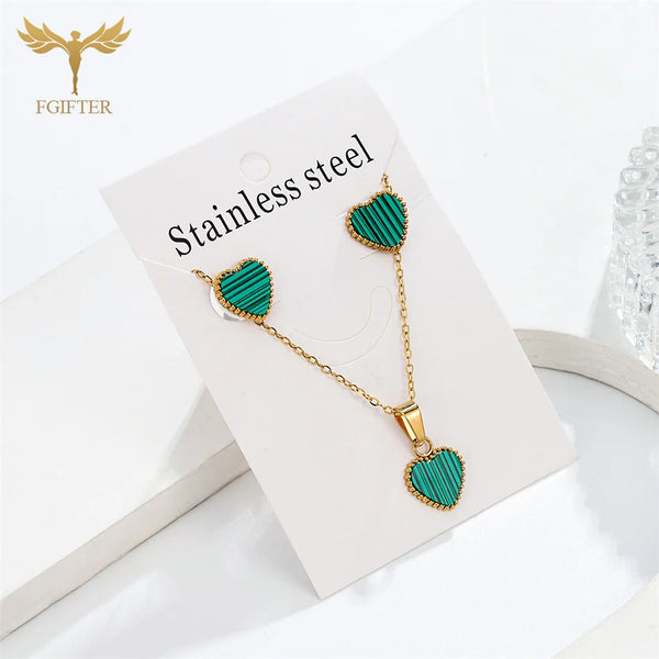 Beautiful Red Heart Jewelry