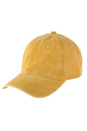 Acid Washed Baseball Cap
