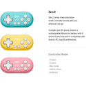 8BitDo Zero 2 Bluetooth Gamepad Mini Controller Compatible