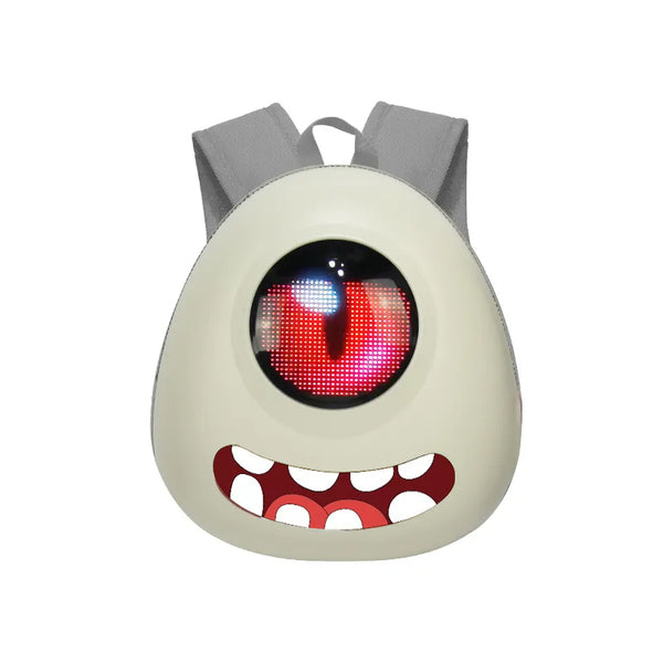 Crelander Kids School Bag With Led Screen Waterproof LED Kids Backpack