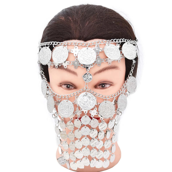 Coin Bell Masquerade Mask