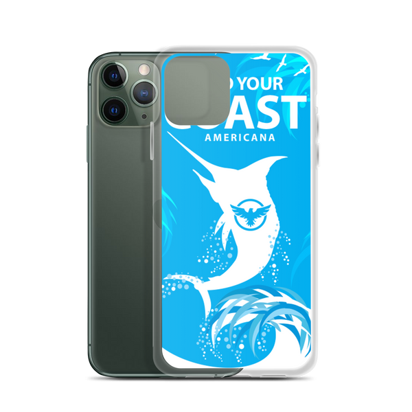 Find Your Coast® Americana Fishing iPhone Case