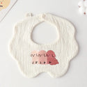 Cotton Gauze Baby Print Bibs Infant Bib