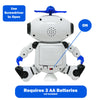 Dancing Robot Music Lights and Sound 360 Degree LED Spinning