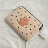 Cute Embroidered Laptop Sleeve Computer Liner Bag