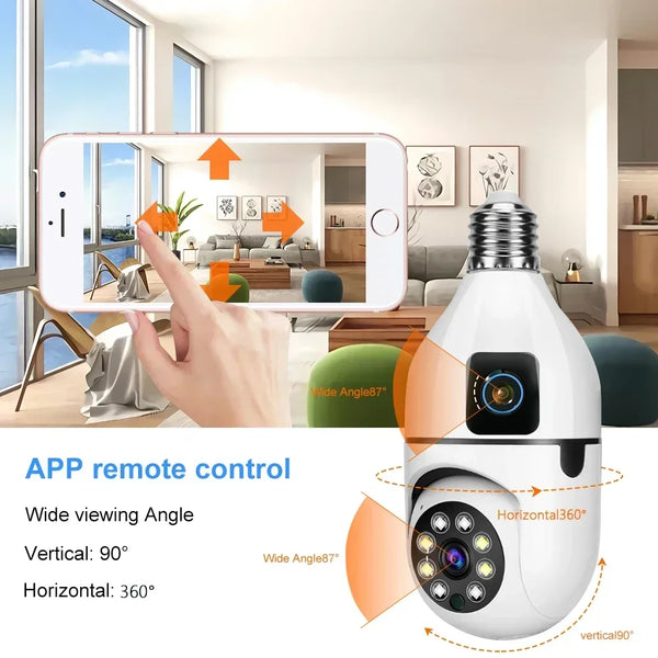 Bulb WIFI Camera