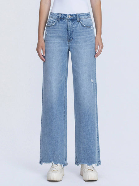 Rosalee High Rise Wide Leg Jeans