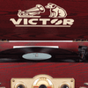 Victor Belmont 8-in-1 Wood Music Center Cherry - Refurbished