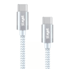 Xyst Braided USB-C to USB-C Charge and Sync Cable 10Ft