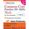 Common Core Practice - Grade 6 Math: Workbooks to Prepare for the Parcc or Smarter Balanced Test - Paperback