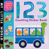 123 Counting Sticker Book - Paperback