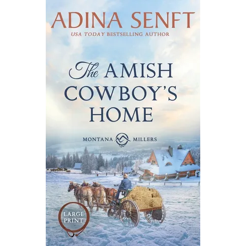 The Amish Cowboy's Home (Large Print Hardcover) - Hardcover