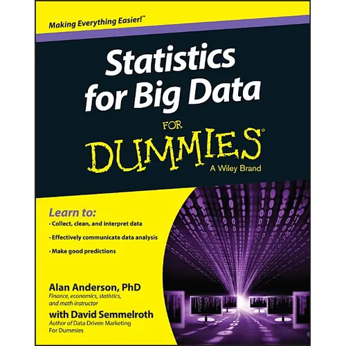 Statistics for Big Data for Dummies - Paperback