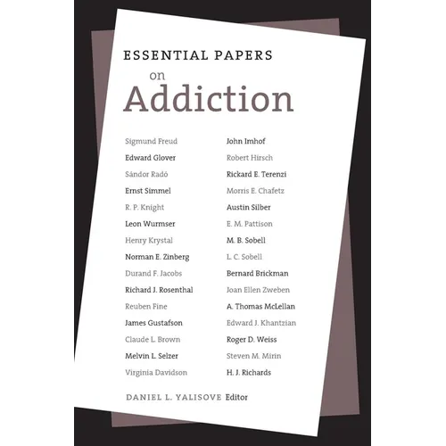 Essential Papers on Addiction - Paperback