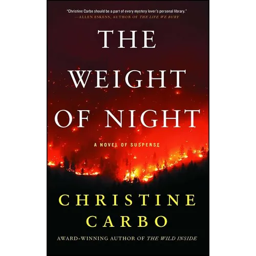 The Weight of Night: A Novel of Suspense - Paperback