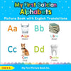 My First Galician Alphabets Picture Book with English Translations: Bilingual Early Learning & Easy Teaching Galician Books for Kids - Paperback
