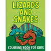 Lizards and Snakes: Coloring Book For Kids - Paperback