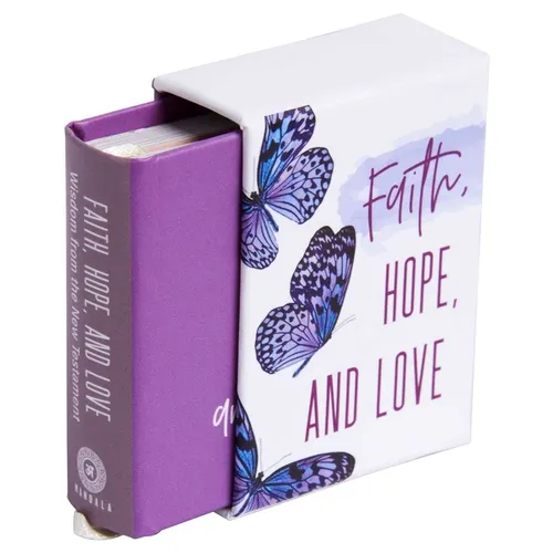 Faith, Hope, and Love (Tiny Book) - Novelty