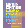 Brain Games Word Puzzle Large Print: Activity Book For Adults - Paperback