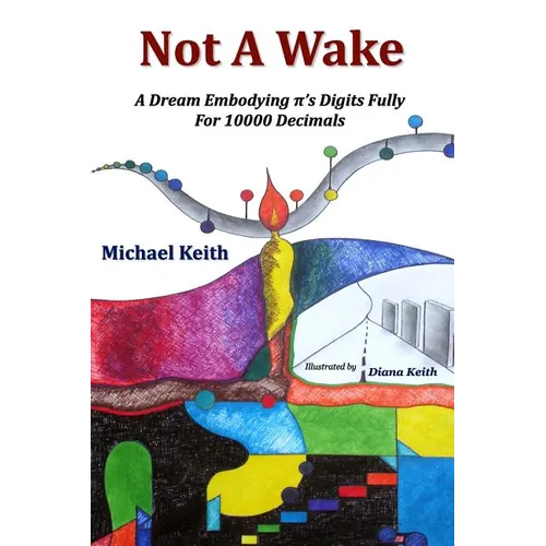 Not A Wake: A dream embodying (pi)'s digits fully for 10000 decimals - Paperback