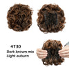 LARGE Comb Clip in Curly Hair Extension