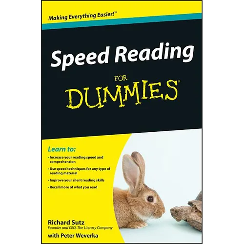 Speed Reading For Dummies - Paperback
