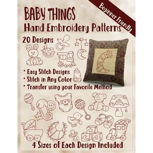 Baby Things Hand Embroidery Patterns - Paperback