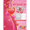 Happy Valentine's Day I Love You Activity Book For Adult: Romantic Valentine's Day Designs to Color Adult Coloring Book - Paperback