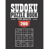 Sudoku Puzzle Book for Adults: 200 Easy to Insane Sudoku Puzzles with Solutions paperback game suduko puzzle books for adults large print sudoko puzz - Paperback