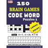 150 Brain Games - CODE WORD Puzzles 1 - Paperback