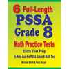 6 Full-Length PSSA Grade 8 Math Practice Tests: Extra Test Prep to Help Ace the PSSA Math Test - Paperback