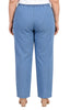 Women's Lightweight Pull-On Denim Jeans — Elastic Waist No Zipper