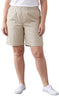 Women's Pull-On Denim and Twill Shorts — Stretch Waist No Zipper