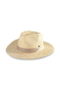 Abaco Palm Straw Pinch Front Fedora | Natural