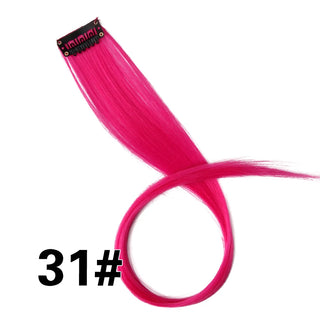 Buy 31 Color Ombre Straight Hair Extension Clip in Hairpieces