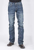 Stetson 1014 Rocks Fit with V Pocket - Men's Bootcut Jeans