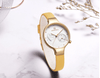 Elegant Women's Analog Quartz Watch With Leather Belt Waterproof Wristwatch Excellent Design Perfect Gift