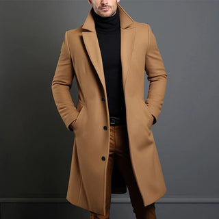 Buy coffee Wool Blends-Overcoat