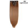 Long Straight Clip in on Hair Extensions