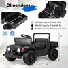 12V Electric Ride On Truck with Dump Bed and Remote Control