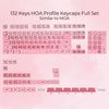 XVX Pink Blush HOA Profile Keycap Set 132-Key
