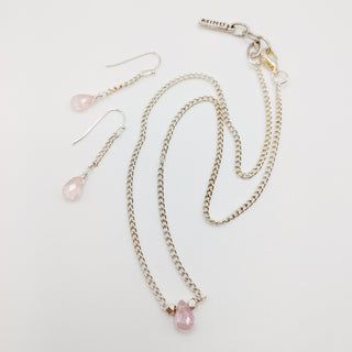 Buy light-pink-silver Tourmaline Gumdrop Solitaire Gift Set