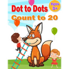 Dot to Dot Count to 20: Simple Connect The Dots counting to 1-20 books activity for Children, Preschoolers, Kindergarten, Kids, Homeschool, Boys And G - Paperback