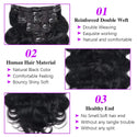 Body Wave Clip in Hair Extensions