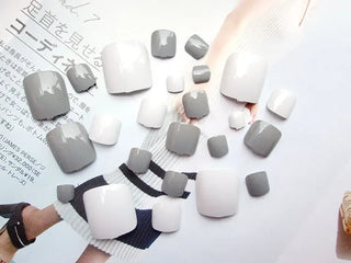 Buy j50 Pro Artificial Acrylic Toe False Nails