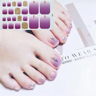 Buy h011 22Tips/Sheet Toenail Sticker