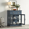 Modern Glass Door Cabinet – 3 Styles | Adjustable Shelves | Compact Storage Cupboard