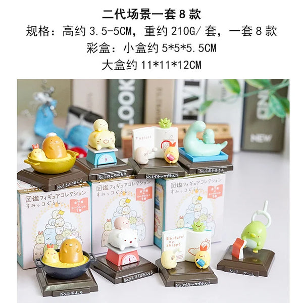 Sumikkogurashi Animal Figures Toy Kawaii Japan Sumikko Gurashi Action Figures Cute Decorative Set Model Dolls Toys Xmas Gift